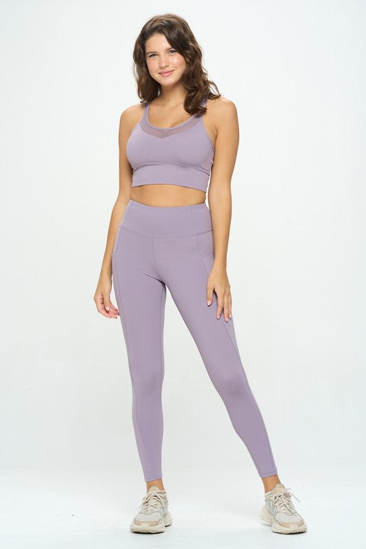 LuLu Era Activewear Set Top and Leggings (Multiple Colors) - BP