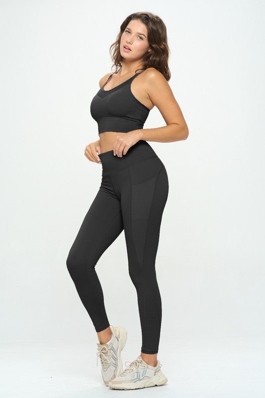 LuLu Era Activewear Set Top and Leggings (Multiple Colors) - BP