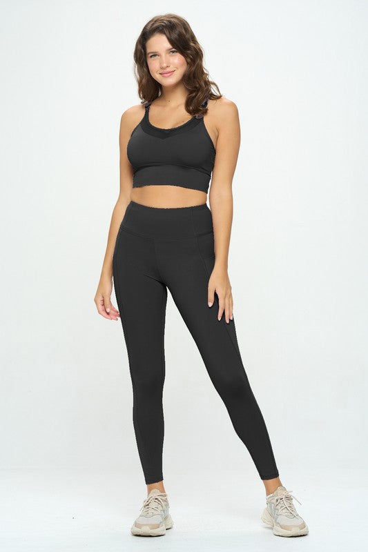 LuLu Era Activewear Set Top and Leggings (Multiple Colors) - BP