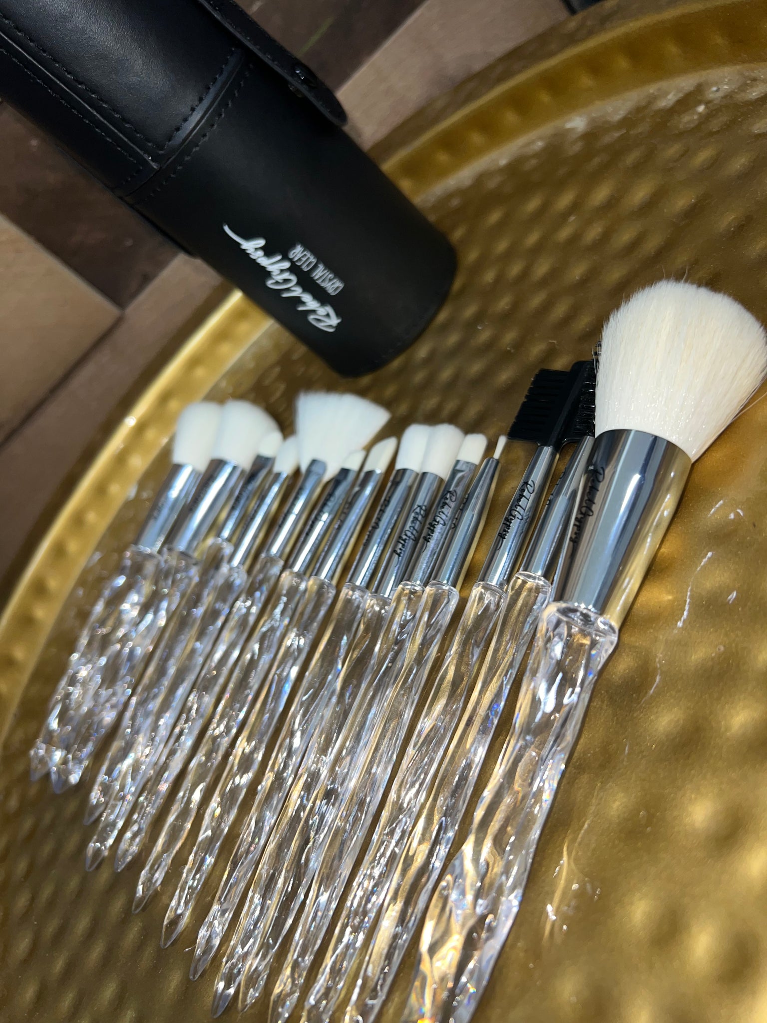 Crystal Clear Premium Makeup Brush Set