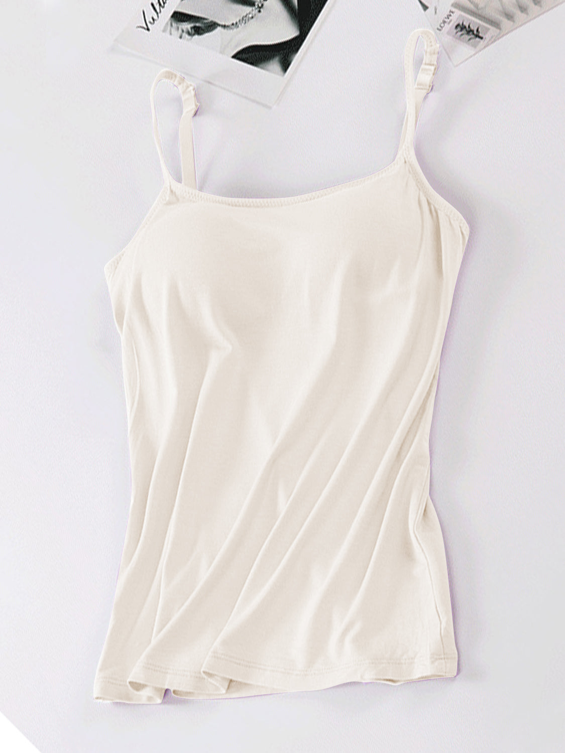 Out Of This World Scoop Neck Adjustable Strap Cami (Multiple Colors)