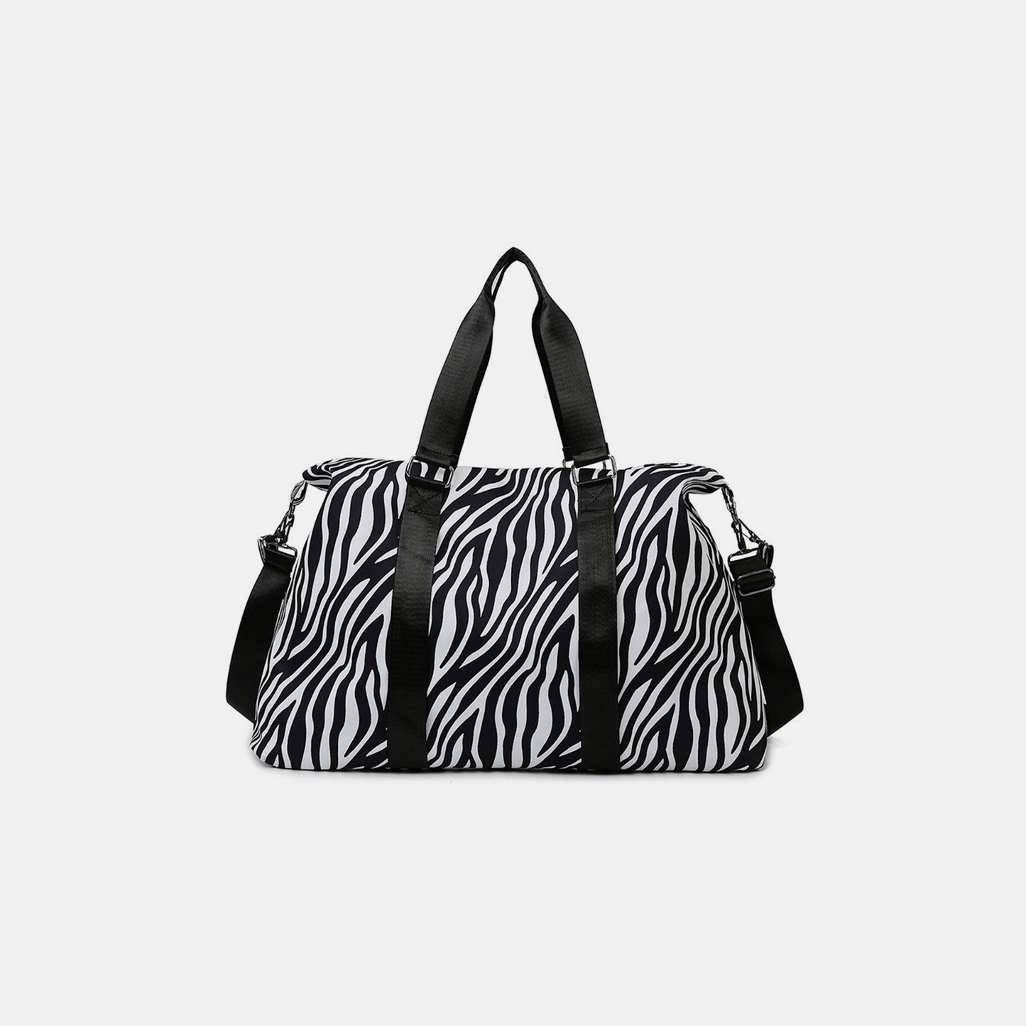 Whiskers And Purrs Animal Print Travel Bag