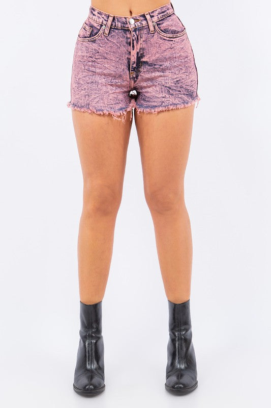 GJG Denim Short in Mineral Pink - BP