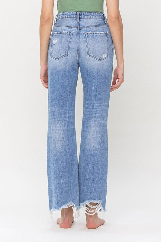 Vervet Rosemary 90's Vintage Super High Rise Flare Jeans - BP