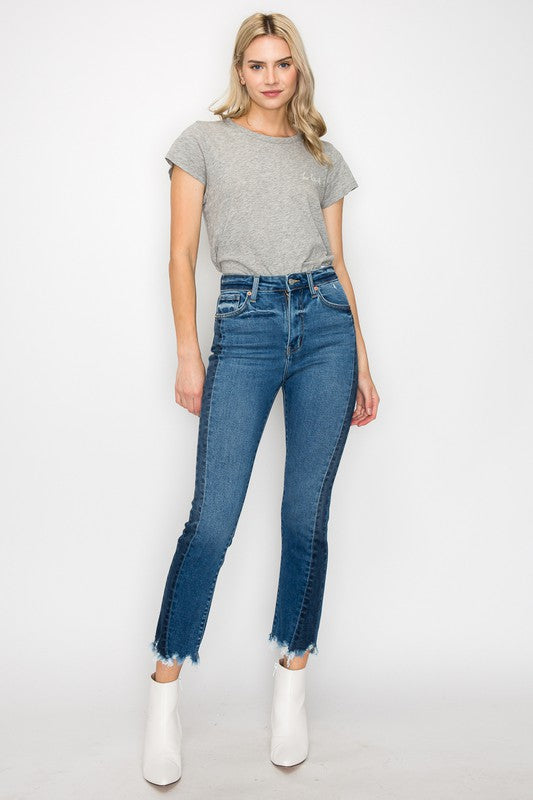 ARTEMIS - HIGH RISE SLIM STRAIGHT JEANS - BP