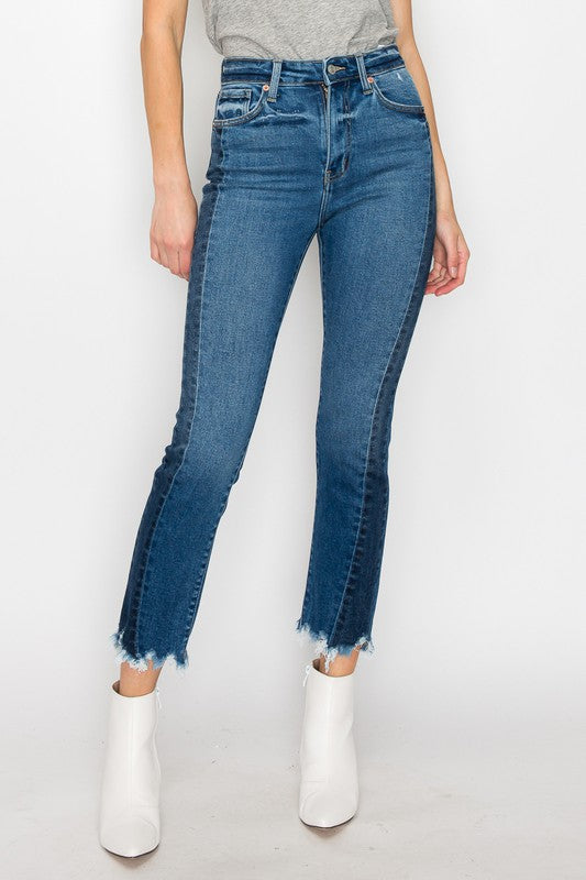 ARTEMIS - HIGH RISE SLIM STRAIGHT JEANS - BP