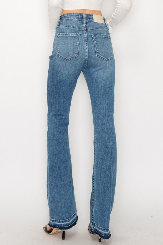 CURVY - ARTEMIS - HIGH RISE SKINNY BOOTCUT JEANS - BP