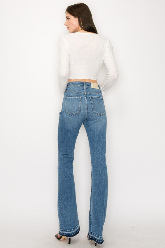 CURVY - ARTEMIS - HIGH RISE SKINNY BOOTCUT JEANS - BP