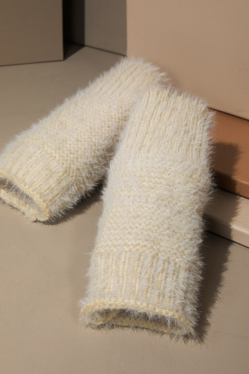 Beloved Meadows Fingerless Knit Gloves