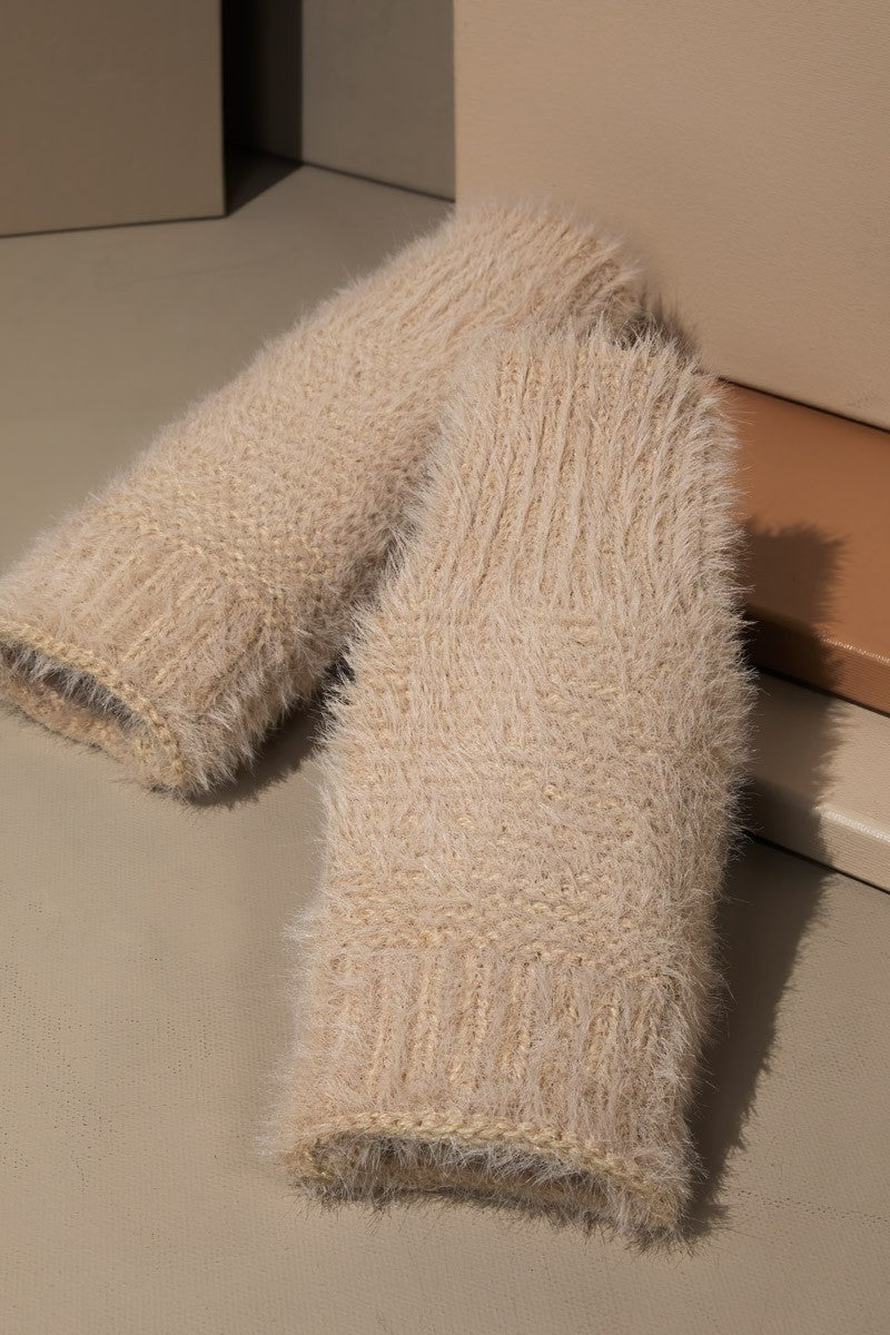 Beloved Meadows Fingerless Knit Gloves