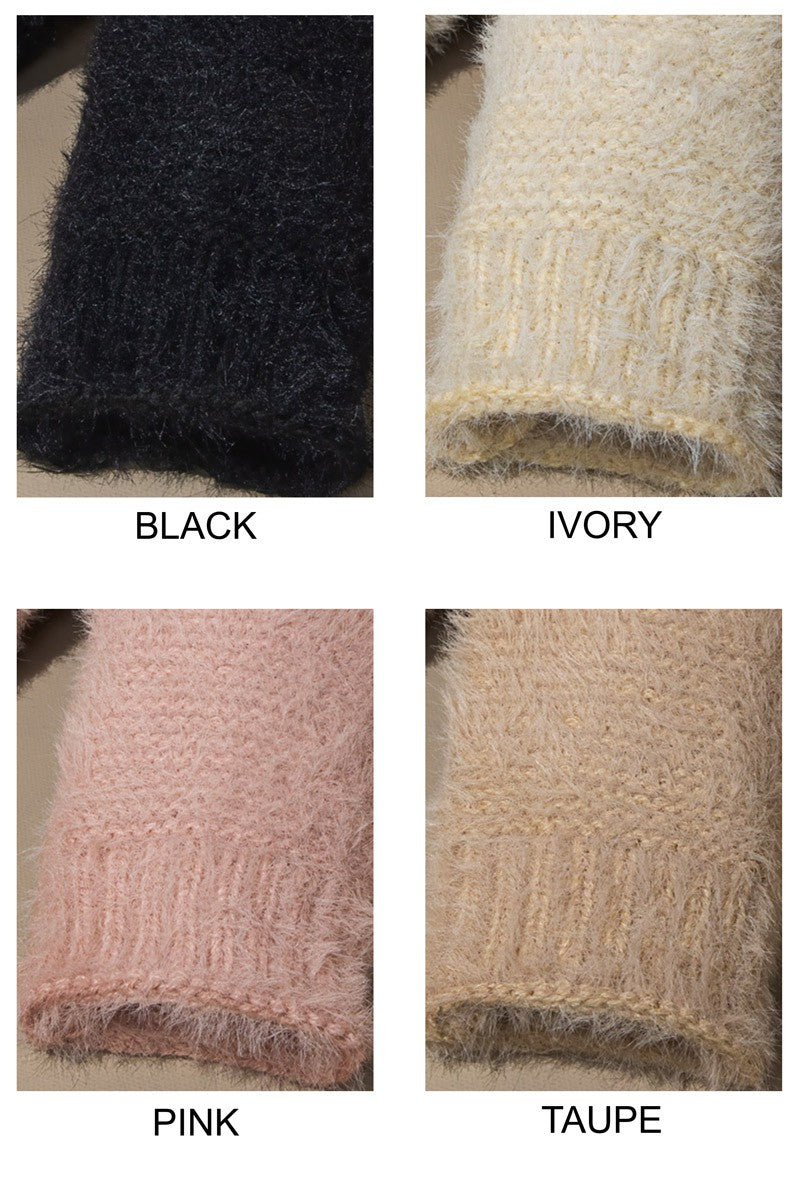 Beloved Meadows Fingerless Knit Gloves