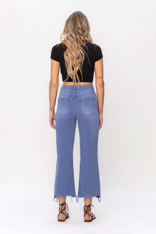 Vervet 90's Vintage Crop Flare Jeans - BP