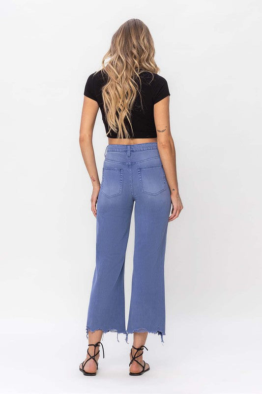 Vervet 90's Vintage Crop Flare Jeans - BP