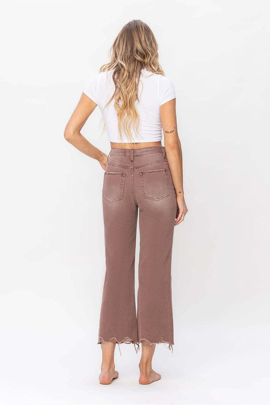 VERVET - 90's Vintage Crop Flare Jean - BP