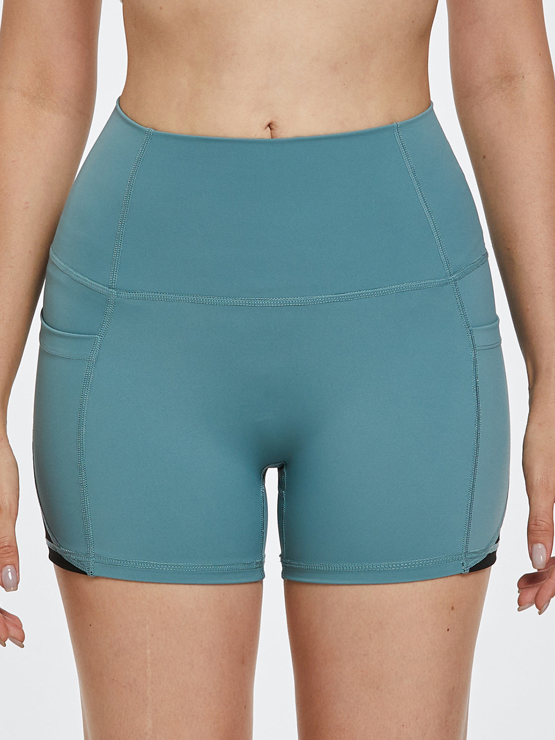 Sculpted Style High Waist Active Shorts (Multiple Colors)