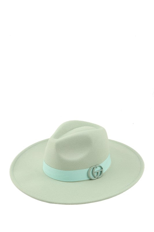 Elite Status Basic CG Charm Fedora Hat (Multiple Colors)