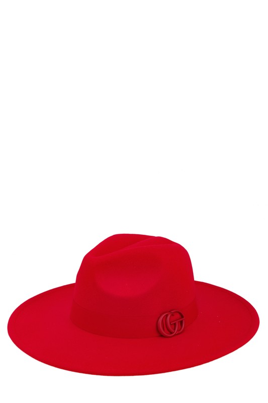 Elite Status Basic CG Charm Fedora Hat (Multiple Colors)