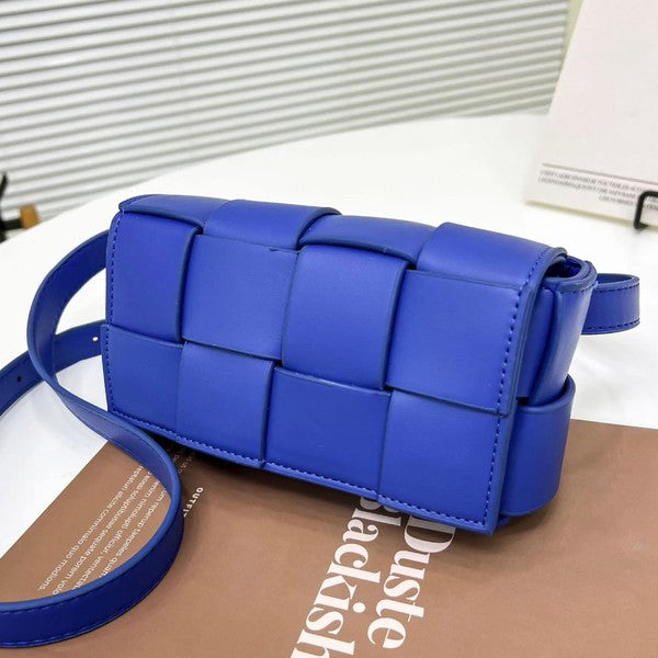 Candy Cube Woven Sling Bag - BP