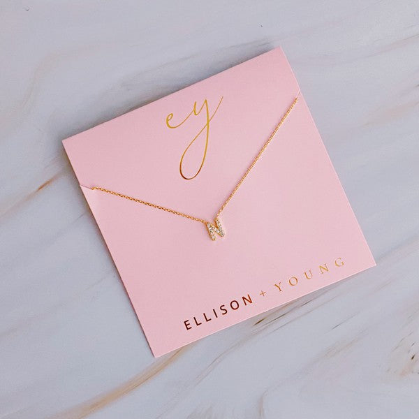 Understated Beauty Initial Necklace - BP