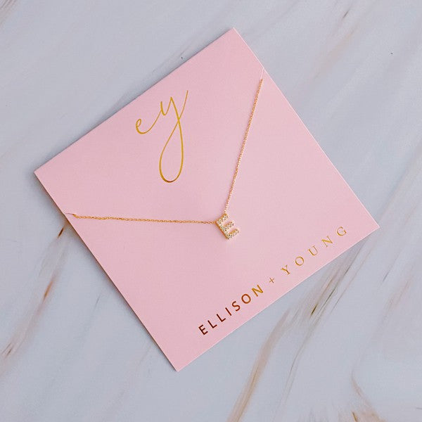 Understated Beauty Initial Necklace - BP