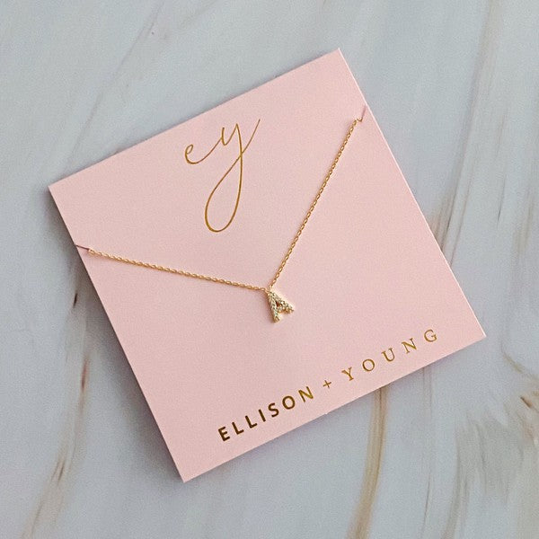 Understated Beauty Initial Necklace - BP