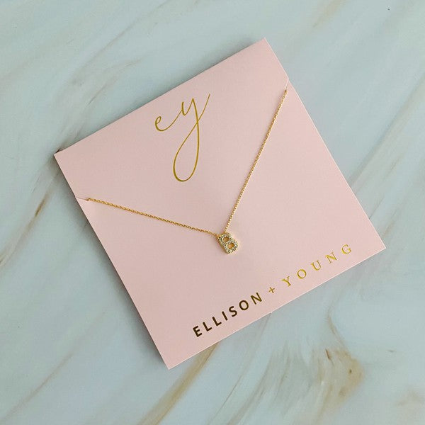 Understated Beauty Initial Necklace - BP