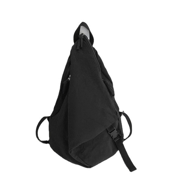 Kai Asymmetric Canvas Backpack (Multiple Colors) - BP