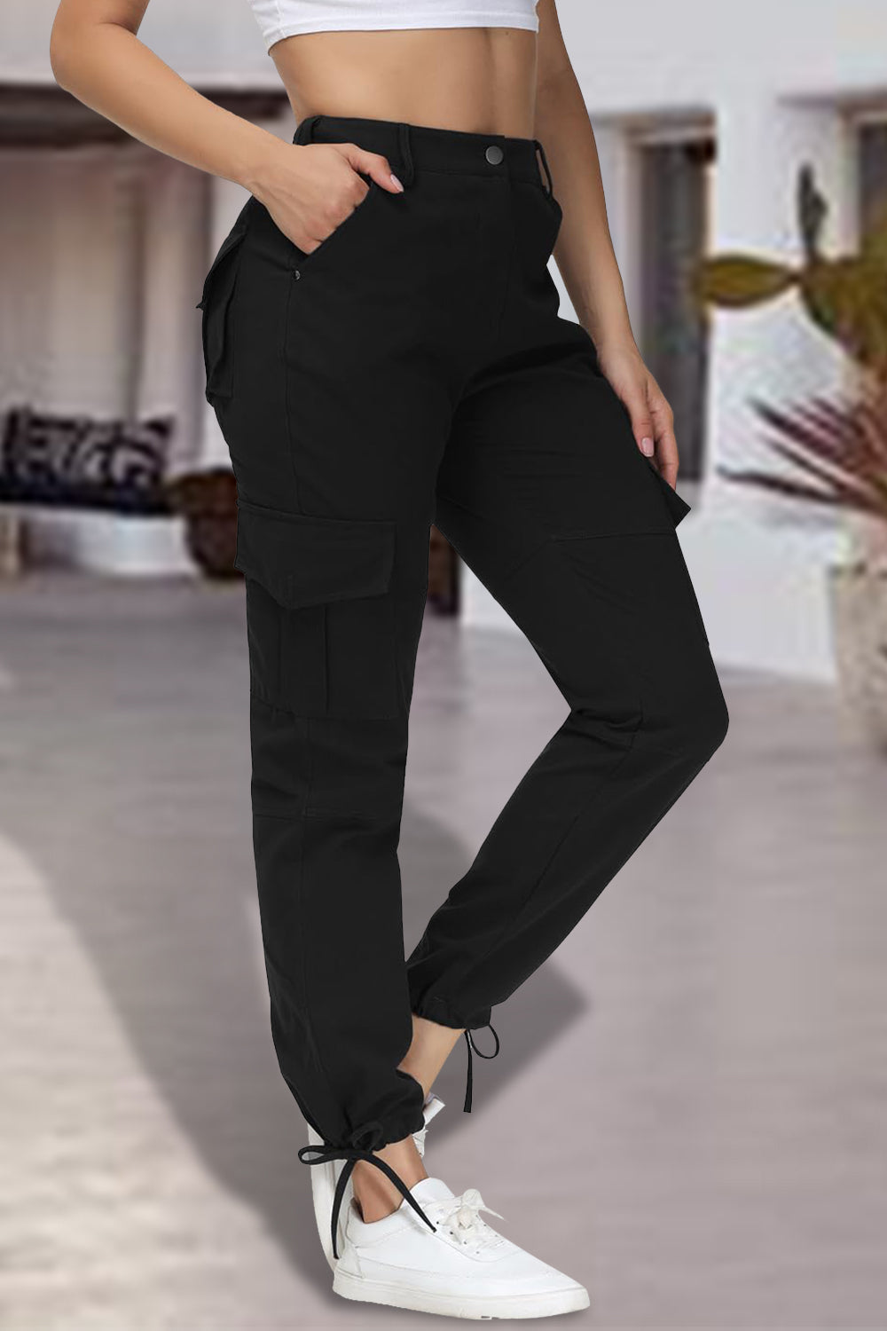 Energetic Response High Waist Pants with Pockets (Multiple Colors)