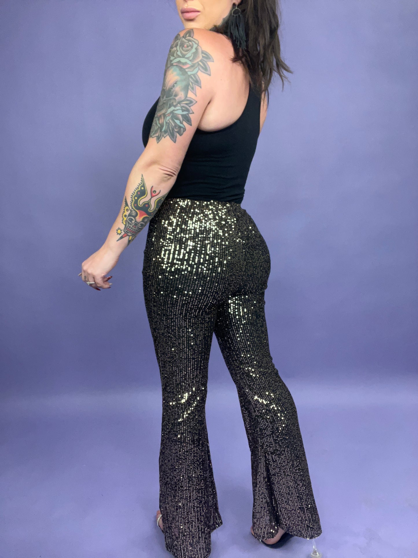 REG Jade By Jane - High Waist Sequin Pants