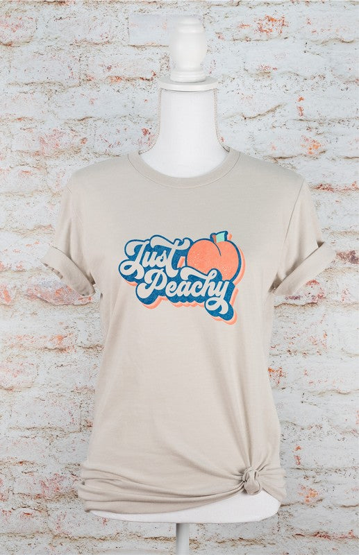 (2X-3X) Just Peachy Softstyle Tee (Multiple Colors)