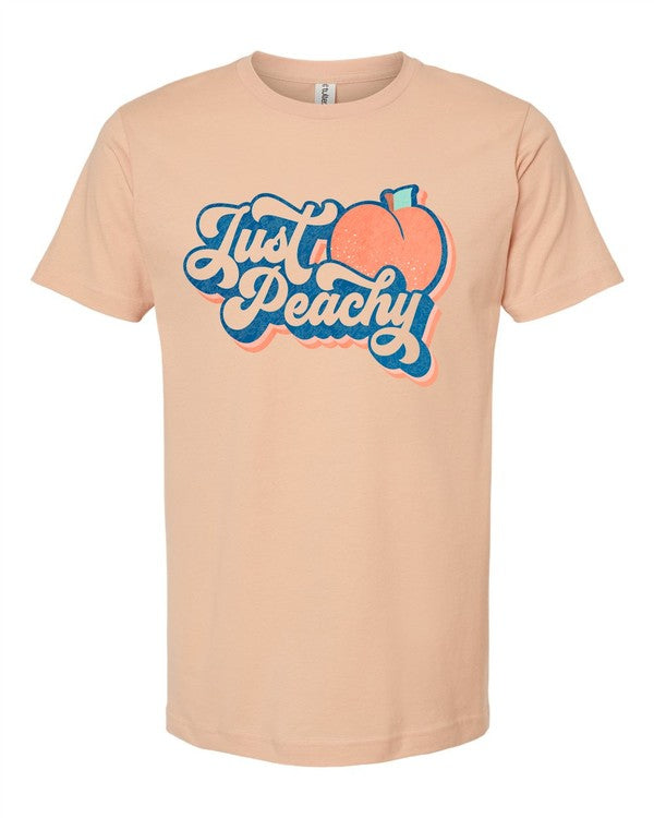 (2X-3X) Just Peachy Softstyle Tee (Multiple Colors)