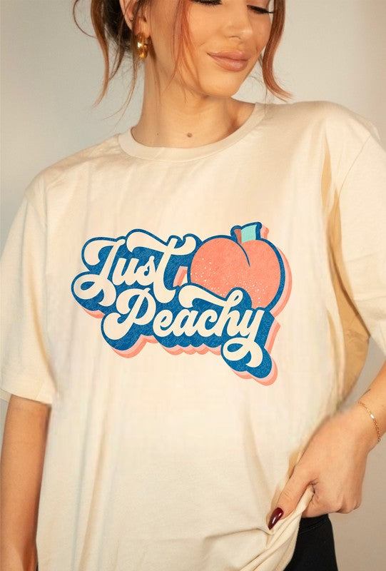 (2X-3X) Just Peachy Softstyle Tee (Multiple Colors)