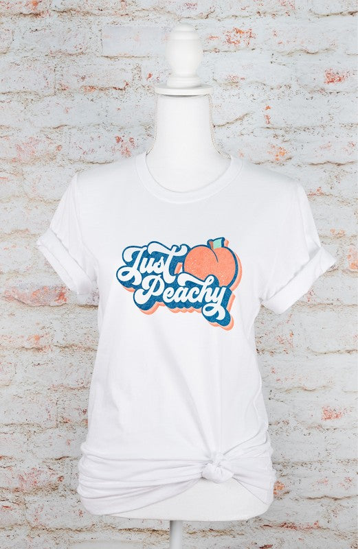 (2X-3X) Just Peachy Softstyle Tee (Multiple Colors)