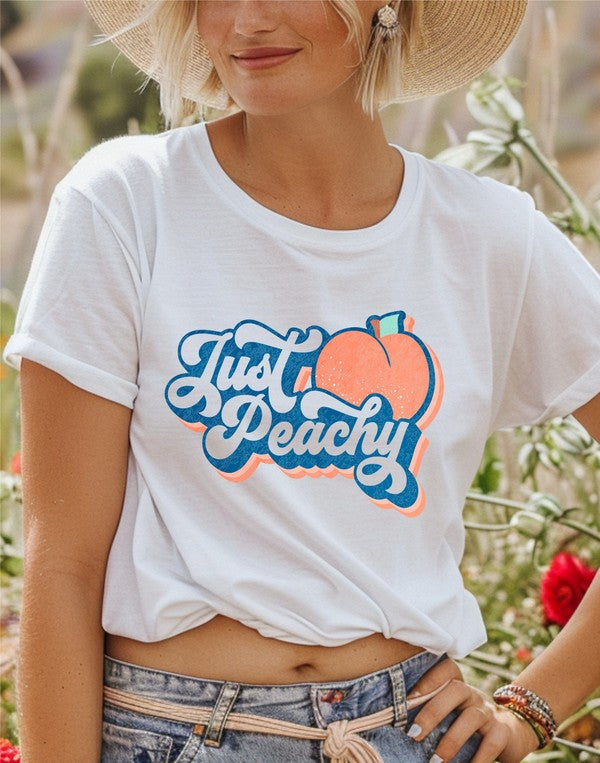 (2X-3X) Just Peachy Softstyle Tee (Multiple Colors)