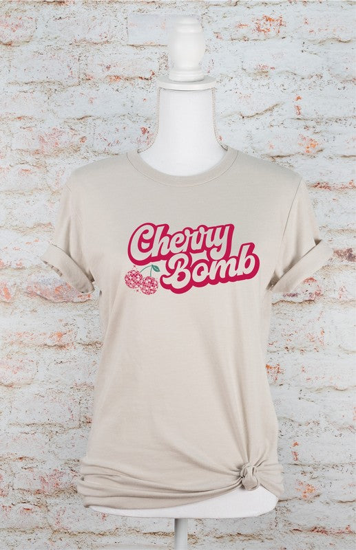 Ch Ch Cherry Bomb Disco Ball Softstyle Tee (Multiple Colors)