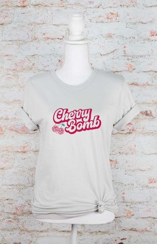 Ch Ch Cherry Bomb Disco Ball Softstyle Tee (Multiple Colors)