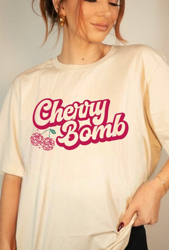 Ch Ch Cherry Bomb Disco Ball Softstyle Tee (Multiple Colors)