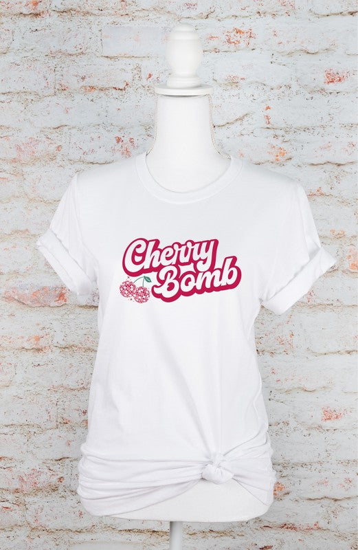 Ch Ch Cherry Bomb Disco Ball Softstyle Tee (Multiple Colors)