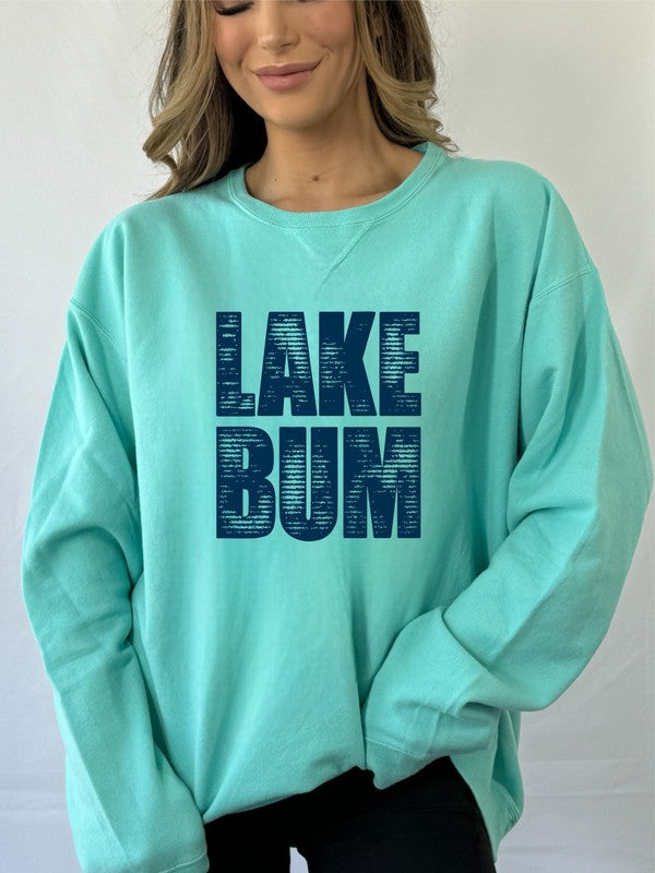 Bum In The Sun Comfort Wash CrewNeck Sweatshirt (Multiple Colors)