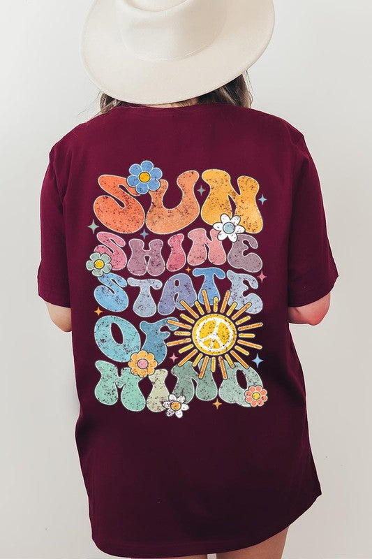 Sunshine State of Mind Back Graphic T Shirts (Multiple Colors)