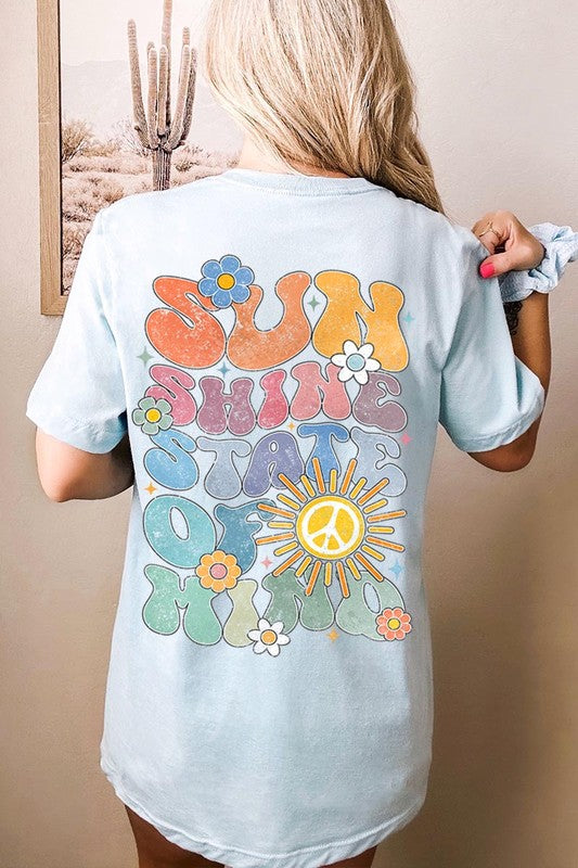 Sunshine State of Mind Back Graphic T Shirts (Multiple Colors)