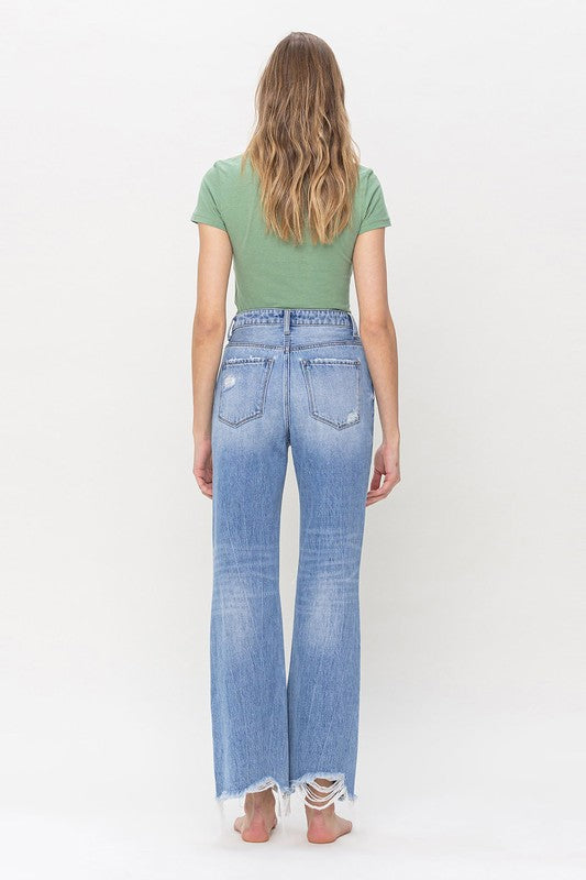 Vervet Rosemary 90's Vintage Super High Rise Flare Jeans - BP