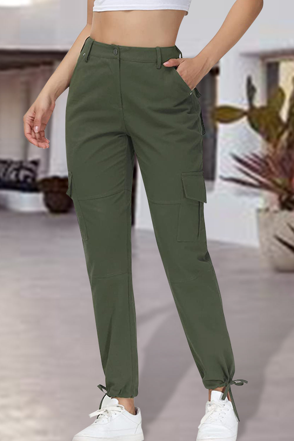 Energetic Response High Waist Pants with Pockets (Multiple Colors)