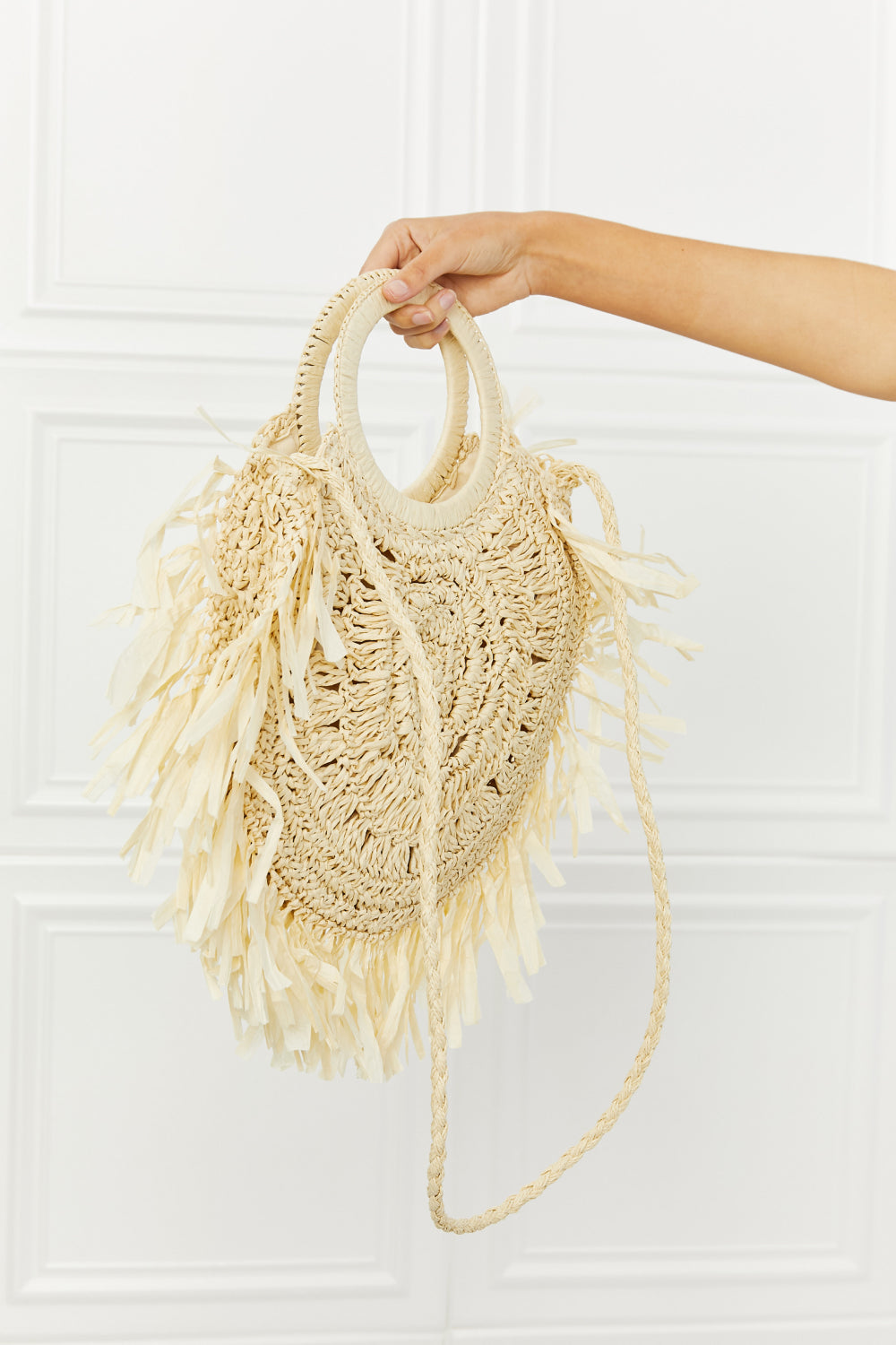 Found My Paradise Straw Handbag - BP