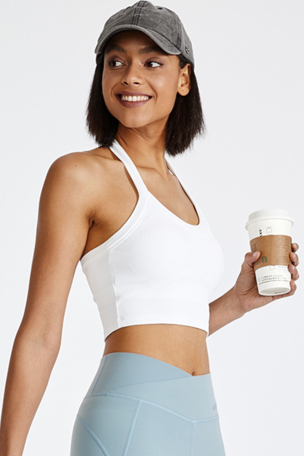 Sporty Mama Halter Neck Active Cami