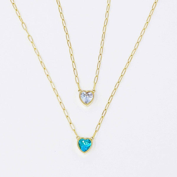 Chained To My Heart Necklace (Multiple Colors) - BP