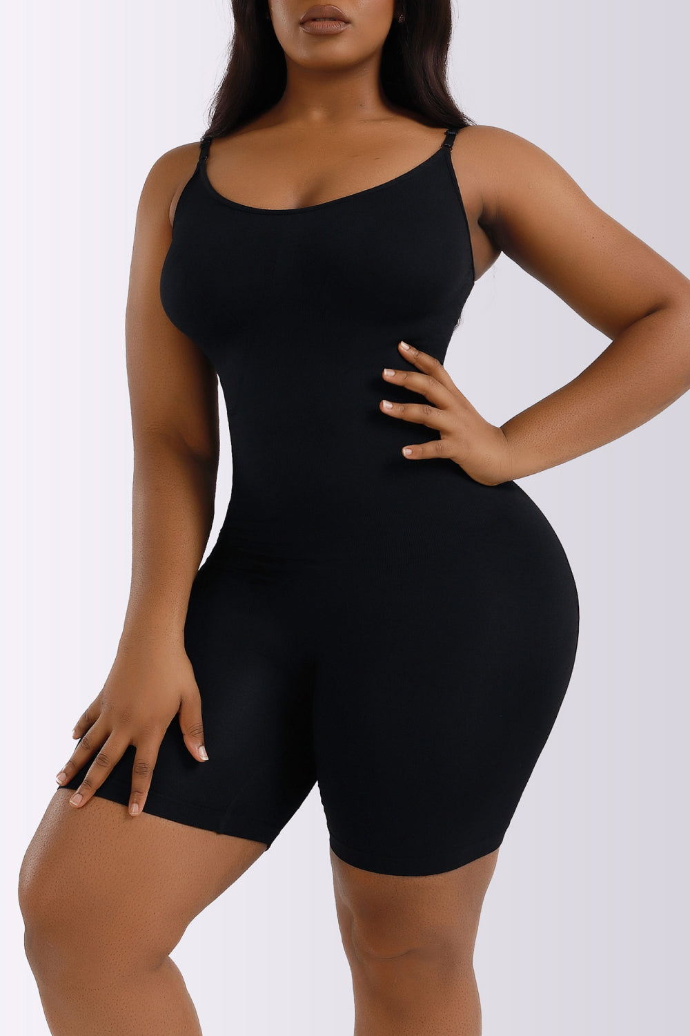 Hourglass Figure Spaghetti Strap Shaping Romper (Multiple Colors) - BP