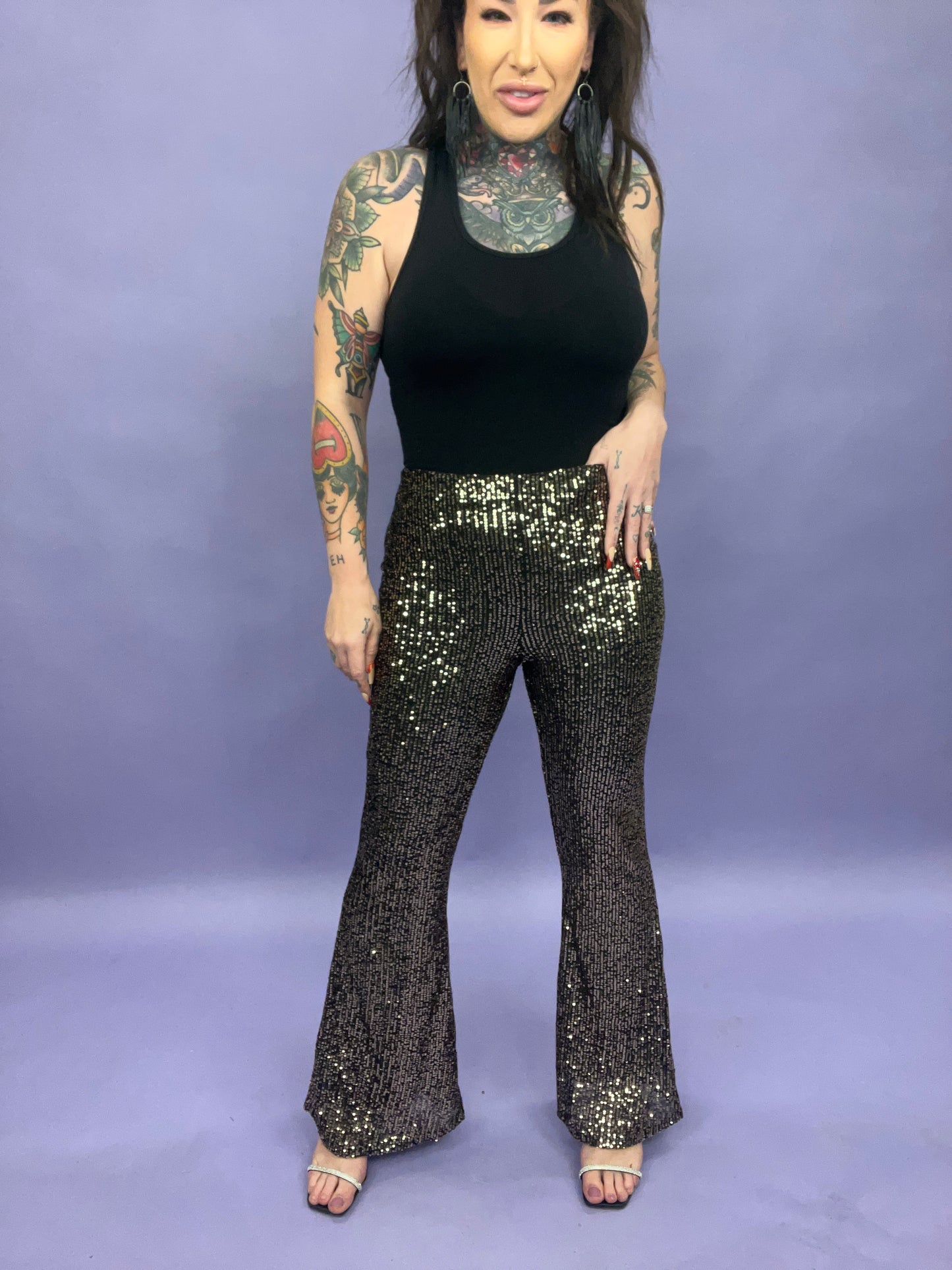 REG Jade By Jane - High Waist Sequin Pants