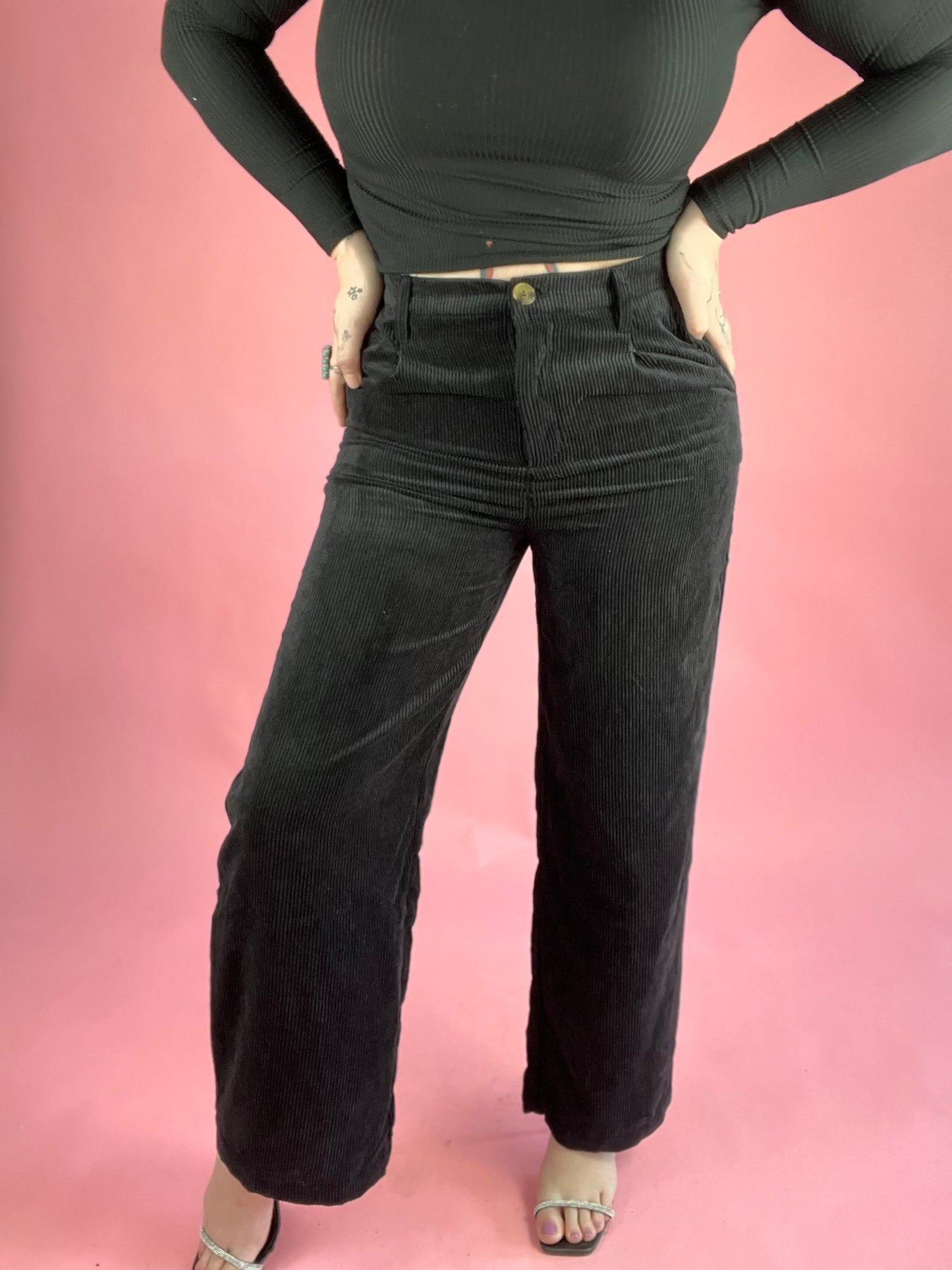 Starting Over Corduroy Trouser Pants