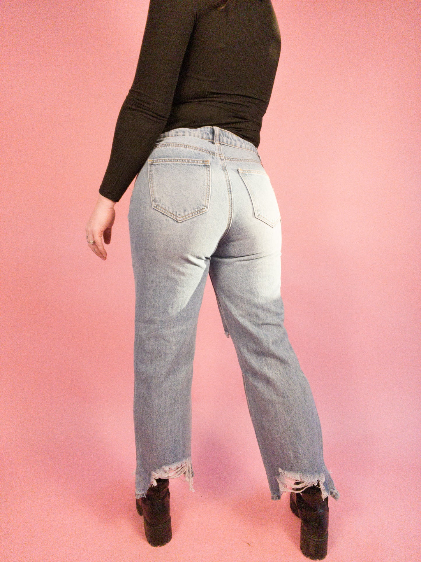 Something To Talk About High Rise Denim Jeans